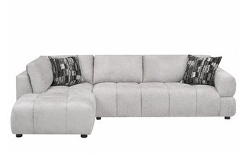 Fabric Sectionnal Sofa with corner chair on the left by Deco-Style