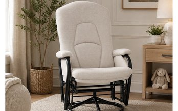 Gliding Armchair Rocking Swivelling and Reclining by Pel