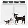 Huebsch 3.2 cu. ft. Top Load Washer & 7.0 cu. ft. Electric Dryer Laundry Pair – TR7105WN-DR7103WE
