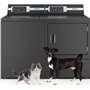 Huebsch 3.2 cu. ft. Top Load Washer & 7.0 cu. ft. Electric Dryer Laundry Pair – TR7105BN-DR7103BE