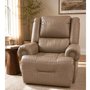 Leather Manual Reclining Chair by Best