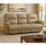 Manual Reclining Leather combo Sofa by Best