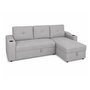 Mazin Fabric Sleeper Sofa with Storage