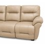 Manual Reclining Leather combo Sofa by Best