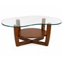 Glass Coffee Table by Rustique Inc.