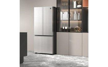 Kenmore 33-Inch, 18 Cu. Ft. French-Door Refrigerator With Accela Freeze Mode - KKFDR32.3X20SS