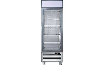 Kenmore Pro 27-Inch, 23 Cu. Ft. Commercial Convertible Freezer/Refrigerator With Glass Display Door - KKPro1D23GLDIS