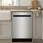 Kenmore 24-Inch, Built-In Dishwasher With EasyReach Lift Bottom Rack - KKDW3RPHLIFT-45SS