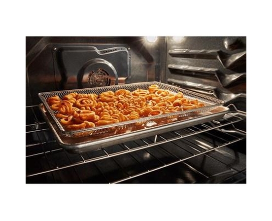 Whirlpool 30-Inch Slide-In Gas Range With Air Cooking Technology - WSGS4530TW