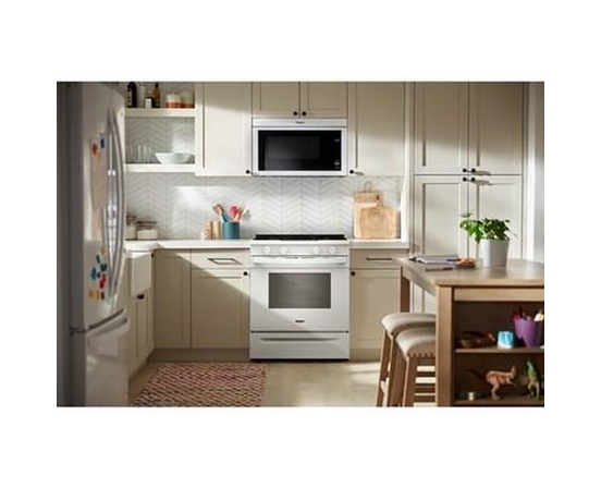 Whirlpool 30-Inch Slide-In Gas Range With Air Cooking Technology - WSGS4530TW