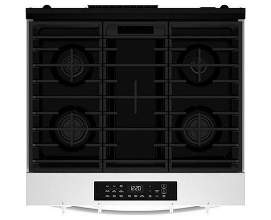Whirlpool 30-Inch Slide-In Gas Range With Air Cooking Technology - WSGS4530TW
