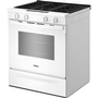Whirlpool 30-Inch Slide-In Gas Range With Air Cooking Technology - WSGS4530TW