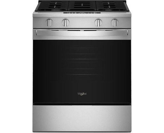 Whirlpool 30-Inch Slide-In Gas Range With Air Cooking Technology - WSGS4530TZ