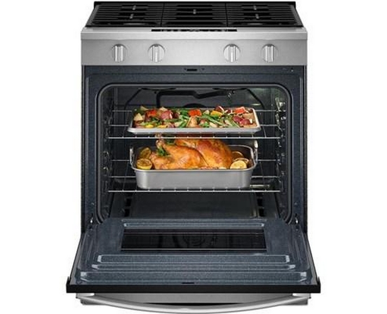 Whirlpool 30-Inch Slide-In Gas Range With Air Cooking Technology - WSGS4530TZ
