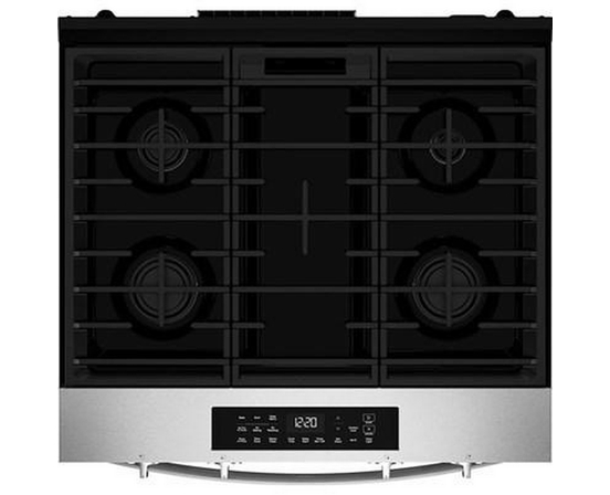 Whirlpool 30-Inch Slide-In Gas Range With Air Cooking Technology - WSGS4530TZ