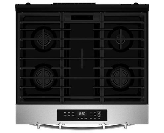 Whirlpool 30-Inch Slide-In Gas Range With Wi-Fi - WSGS3330TS
