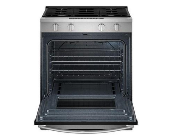 Whirlpool 30-Inch Slide-In Gas Range With Wi-Fi - WSGS3330TS