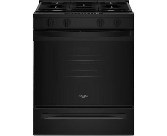 Whirlpool 30-Inch Slide-In Gas Range With Wi-Fi - WSGS3330TB