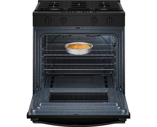 Whirlpool 30-Inch Slide-In Gas Range With Wi-Fi - WSGS3330TB
