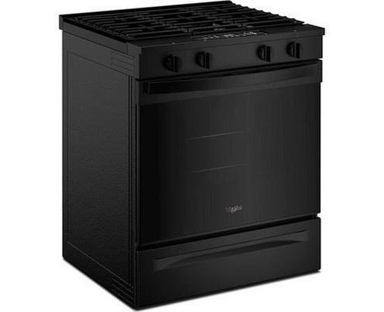 Whirlpool 30-Inch Slide-In Gas Range With Wi-Fi - WSGS3330TB