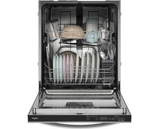 Whirlpool 50 Dba Flush To Cabinet Dishwasher - WDTF3024SZ