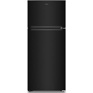 Whirlpool 28-Inch, 18.0 Cu. Ft. Top Freezer Refrigerator With Total Coverage Cooling - WRTX5118TB