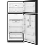 Whirlpool 28-Inch, 18.0 Cu. Ft. Top Freezer Refrigerator With Total Coverage Cooling - WRTX5118TB
