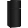 Whirlpool 28-Inch, 18.0 Cu. Ft. Top Freezer Refrigerator With Total Coverage Cooling - WRTX5118TB