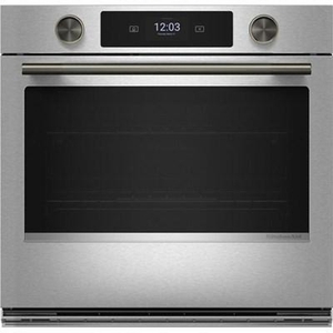 KitchenAid 30-Inch Smart Electric Single Wall Oven With Intelligent Cooking Camera - KOES930SPS