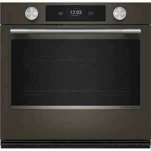 KitchenAid 30-Inch Smart Electric Single Wall Oven With Intelligent Cooking Camera - KOES930SBE