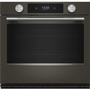 KitchenAid 30-Inch Smart Electric Single Wall Oven With Intelligent Cooking Camera - KOES930SBE