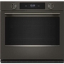 KitchenAid 30-Inch Smart Electric Single Wall Oven With Intelligent Cooking Camera - KOES930SBE