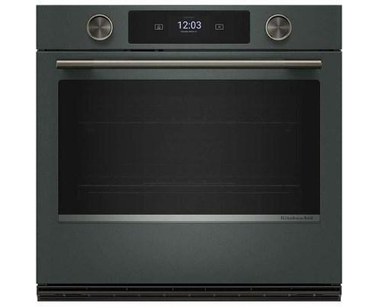 KitchenAid 30-Inch Smart Electric Single Wall Oven With Intelligent Cooking Camera - KOES930SJP