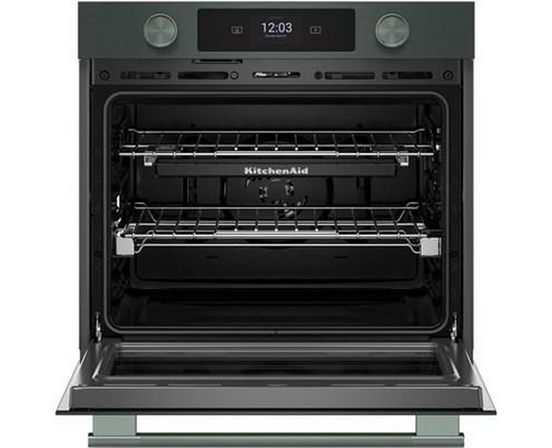 KitchenAid 30-Inch Smart Electric Single Wall Oven With Intelligent Cooking Camera - KOES930SJP