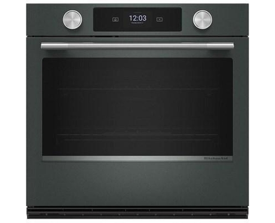 KitchenAid 30-Inch Smart Electric Single Wall Oven With Intelligent Cooking Camera - KOES930SJP