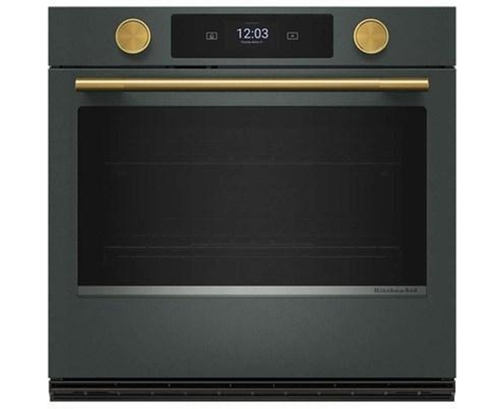 KitchenAid 30-Inch Smart Electric Single Wall Oven With Intelligent Cooking Camera - KOES930SJP