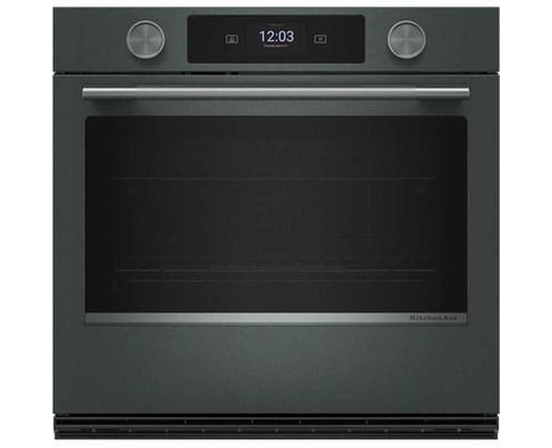 KitchenAid 30-Inch Smart Electric Single Wall Oven With Intelligent Cooking Camera - KOES930SJP