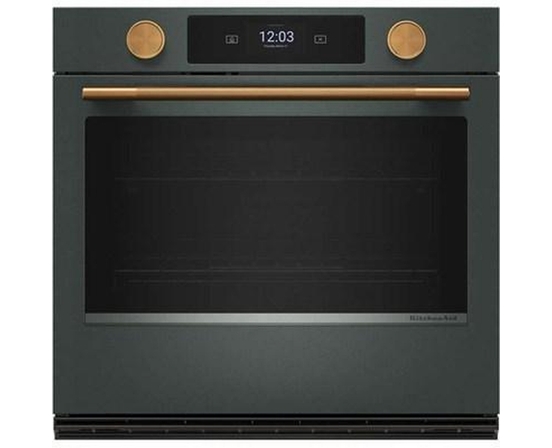 KitchenAid 30-Inch Smart Electric Single Wall Oven With Intelligent Cooking Camera - KOES930SJP