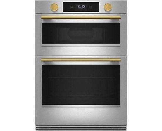 KitchenAid 30-Inch Smart Electric Combo Wall Oven With Intelligent Cooking Camera - KOEC930SPS