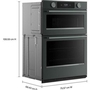 KitchenAid 30-Inch Smart Electric Combo Wall Oven With Intelligent Cooking Camera - KOEC930SJP