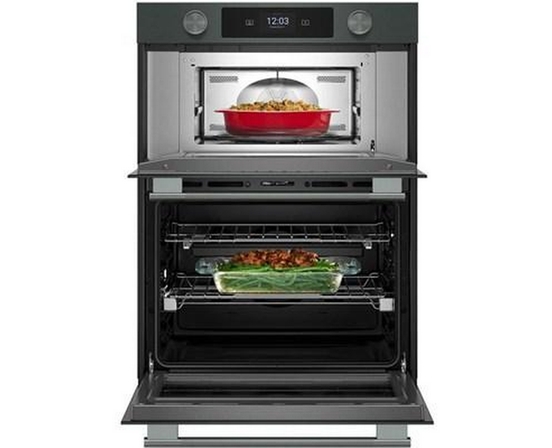 KitchenAid 30-Inch Smart Electric Combo Wall Oven With Intelligent Cooking Camera - KOEC930SJP