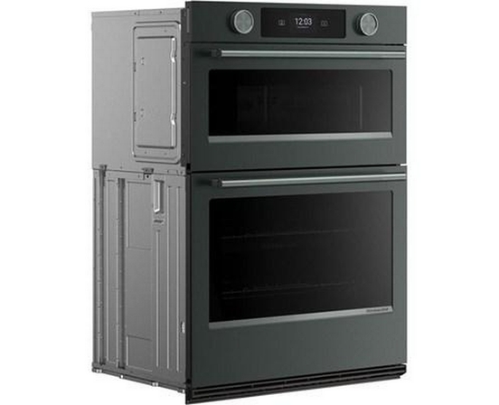 KitchenAid 30-Inch Smart Electric Combo Wall Oven With Intelligent Cooking Camera - KOEC930SJP