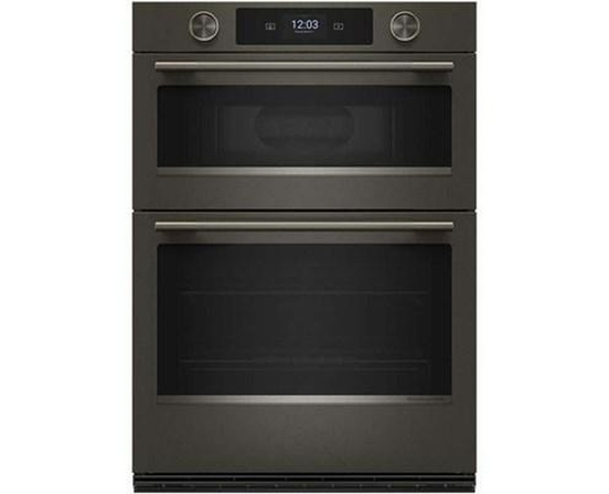 KitchenAid 30-Inch Smart Electric Combo Wall Oven With Intelligent Cooking Camera - KOEC930SBE