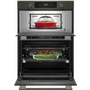KitchenAid 30-Inch Smart Electric Combo Wall Oven With Intelligent Cooking Camera - KOEC930SBE
