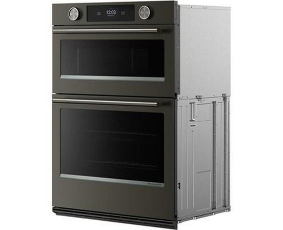 KitchenAid 30-Inch Smart Electric Combo Wall Oven With Intelligent Cooking Camera - KOEC930SBE