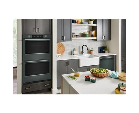 KitchenAid 30-Inch Smart Electric Double Wall Oven With Intelligent Cooking Camera - KOED930SBE