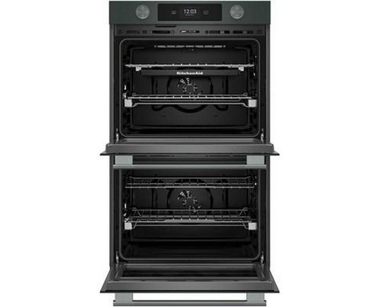 KitchenAid 30-Inch Smart Electric Double Wall Oven With Intelligent Cooking Camera - KOED930SBE