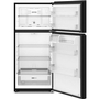 Whirlpool 28-Inch, 14 Cu. Ft. Top Freezer Refrigerator With Total Coverage Cooling - WRTX3314TB