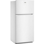 Whirlpool 28-Inch, 14 Cu. Ft. Top Freezer Refrigerator With Total Coverage Cooling - WRTX3314TW