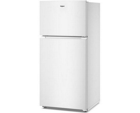 Whirlpool 28-Inch, 14 Cu. Ft. Top Freezer Refrigerator With Total Coverage Cooling - WRTX3314TW